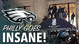 Philadelphia Eagles Fans Take Super Bowl Celebration Too Far With Vandalism & Looting