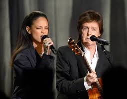 Rihanna Has Hilarious ‘Rihunion’ With Paul McCartney on Flight